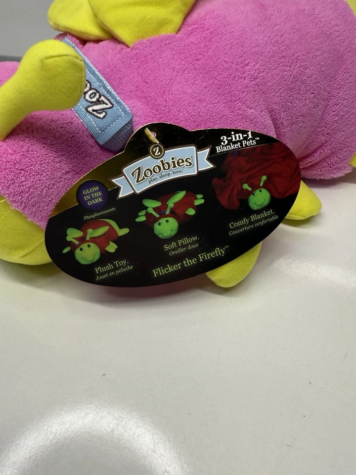 Zoobies Blanket Plush Sophie’s Flicker The Firefly - Image 2 of 4