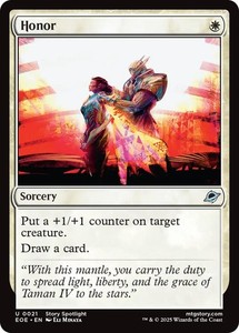 Honor (Foil) #21 - Edge of Eternities - MTG