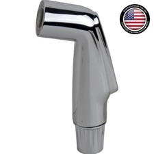Universal Fit Kitchen Sink Spray Head in Elegant Chrome Finish - Easy Install