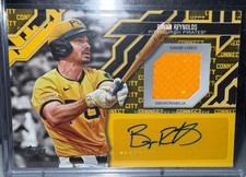 TOPPS TOKYO Bryan Reynolds Signed Relic Card