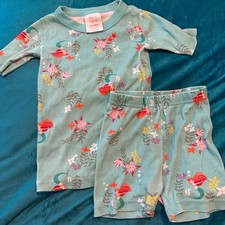 Hanna Andersson Disney Ariel Little Mermaid Pajamas Organic Cotton Kids 5 110