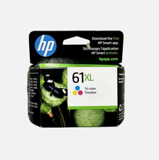 HP 61XL Tri-color High-yield Ink DeskJet OfficeJet ENVY Instant Ink, 2024-2026 