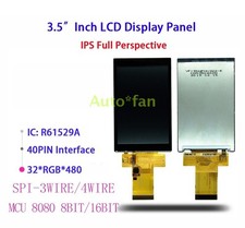 3.5" IPS LCD 40Pin RGB 320x480 New