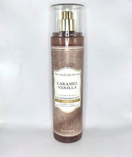 BATH AND BODY WORKS CARAMEL VANILLA BODY MIST 8 FL OZ