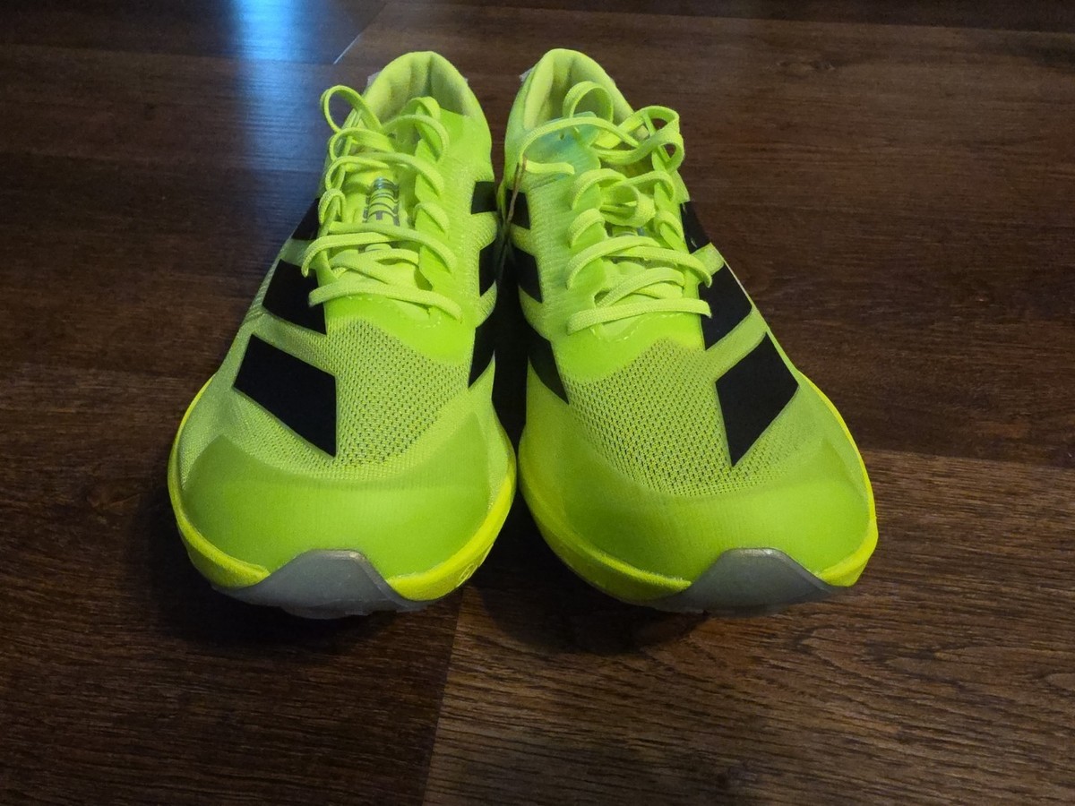 Adidas Adizero Finesse Track Cleats Men’s size 12.5 Lucid Lemon Sprinting Shoes Adidas Adizero Finesse Track Spike – First to the Finish main image 2