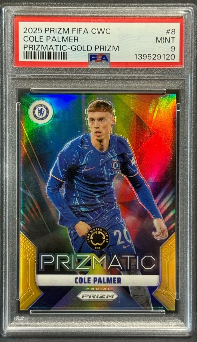 Prizm マンチェスター・シティ コール・パルマー 直筆サインカード Panini Prizm Soccer コール・パーマー 直筆サインカード - メルカリ