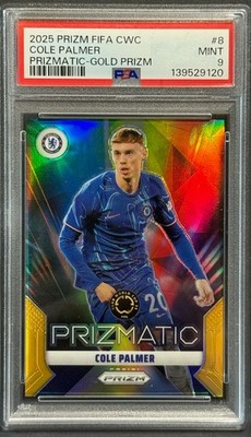 2025 Prizm FIFA Club World Cup Chelsea Cole Palmer Prizmatic Gold