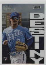 2022 Topps Stadium Club Chrome Dynasty and Destiny Bobby Witt Jr #7B hb8