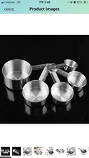 Kitchen Baking Spoon Measuring Cup 5 Piece Measuring Cup Set