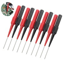 10x Universal Multimeter Test Lead Extention Back Probes Sharp Needle Micro Pin