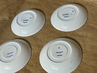 4 Vtg Wedgwood Saucers Dessert Royal Blue Floral  5 3/4 " Etruria England #2031 — photo 6
