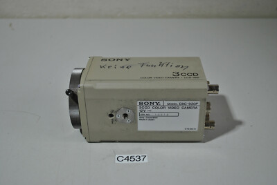 Sony DXC-930P 3CCD Color Video Camera *Faulty* (C4537-R68)