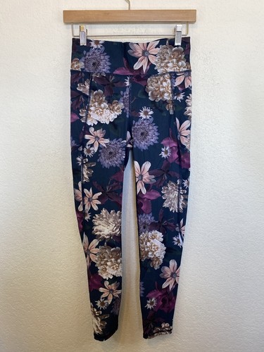 Small Navy Blue Floral Print 