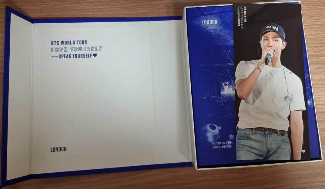 防弾少年団(BTS) - BTS Love Yourself DVD London Jungkook RM BTS World Tour Love Yourself London DVD Full Set with