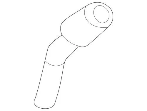 OEM NUEVO 2004 GM Buick Rainier CXL deportivo tanque de combustible tubo de llenado de gasolina 15131043 Foto 3 de 4