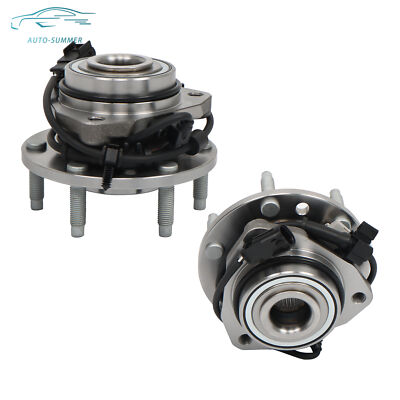 #ad Set Of 2 Front Wheel Hub Bearing For GMC Envoy Chevy Trailblazer 2002 2009 W ABS $50.04