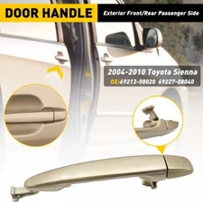 Exterior Door Handle Rear Left or Right Side For Toyota Sienna 2004 2005 2006-10