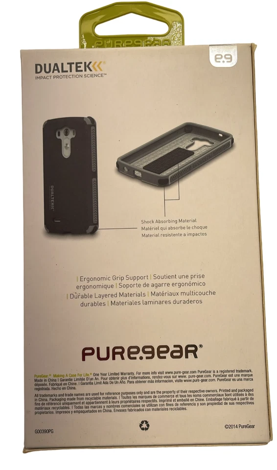 PureGear Dualtek Case for LG G3, Arctic White - Image 3 of 4