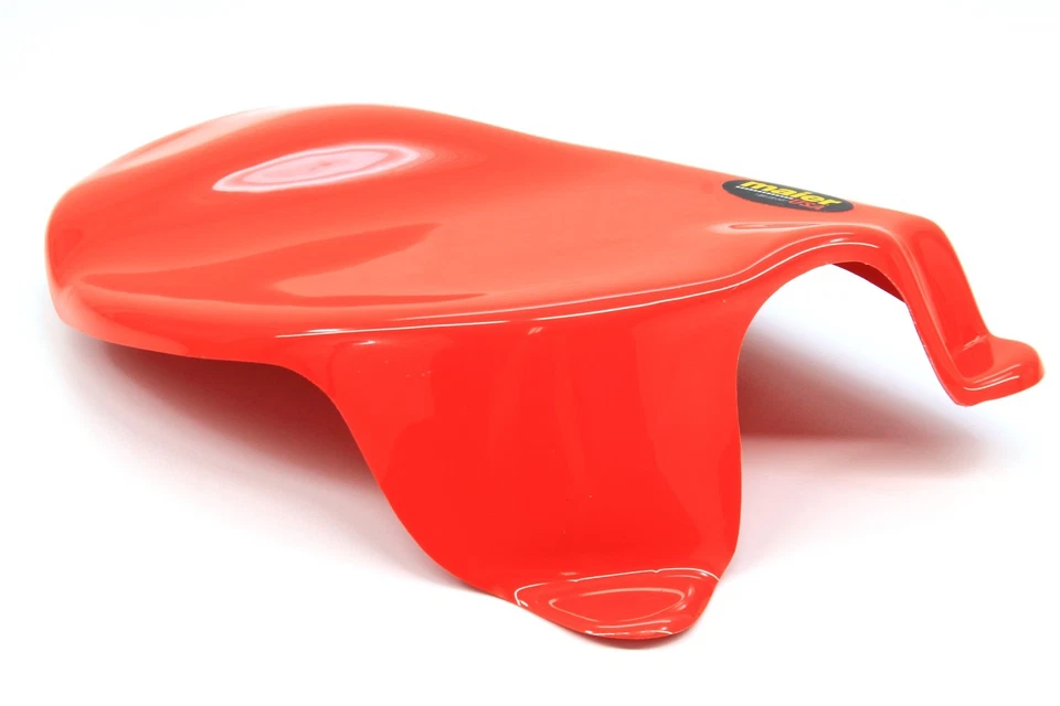 Nuevas placas de numeración de panel lateral rojo flash Honda 77-82 XR 75 80 cubiertas de cuadro #B127 Foto 4 de 4