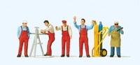 Preiser Figurensatz 1:87 Handwerker, ZubehöR H0 Exklusiv Serie 10243