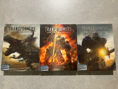 Blufans Transformers Age Of Extinction OneClick Lenti Slip Blu-Ray Steelbook NEU