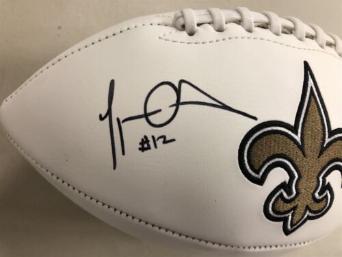 MARQUES COLSTON AUTOGRAPHED SIGNED FOOTBALL "SB XLIV CHAMPS" NEW ORLEANS SAINTS - Picture 2 of 4