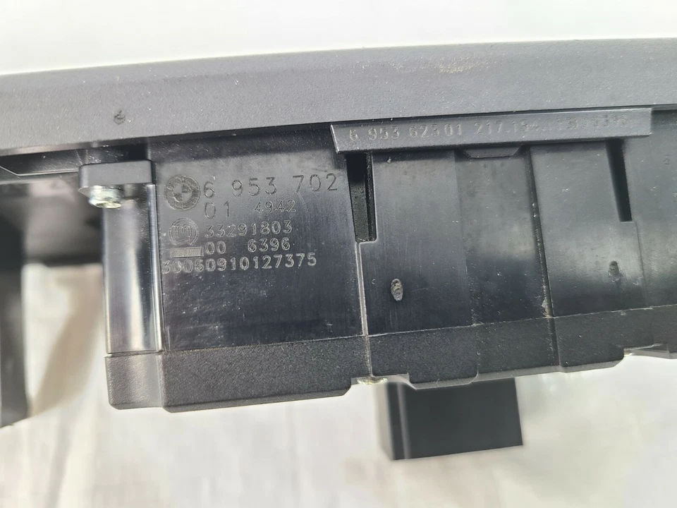 Interruptor de control de faros BMW M5 E60 2007 con pantalla frontal OEM 6953702 Foto 4 de 4