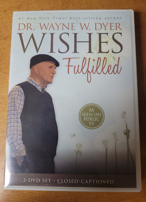 Wishes Fulfilled - DVD By Dr. Wayne W. Dyer 2 DIsc Set Self Development Help