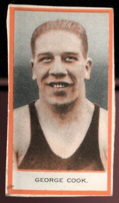 Tabakkarte, Godfrey Phillips, BDV, Paketausgabe 1932/34, Boxer, George Cook