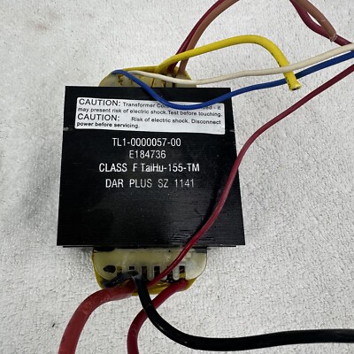 Transformer E184736 TL1-0000057-00 Class F TaiHu-155-TM