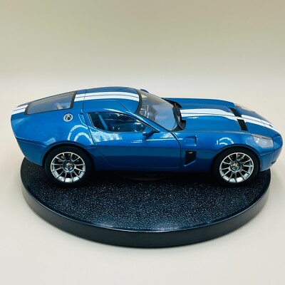 AUTOart 1/18 FORD SHELBY GR-1 CONCEPT Blue White Stripes 73073