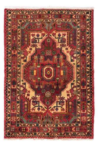 Morgenland Persian Carpet - Nomadic - 121 x 85 cm - Red-