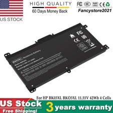 Battery for HP Pavilion x360 14-ba175nr 14-ba253cl BK03XL BKO3XL 916366-421
