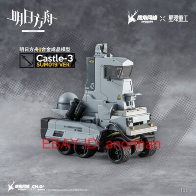 Castle-3 Sumo19 Ver. & Lancet-2 フィギュアセット New Arknights Official Castle-3 SUM019 Ver. Alloy Model Figure