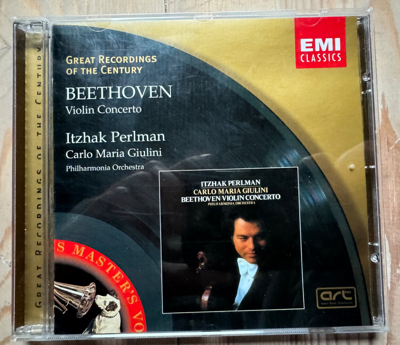 Beethoven Violin Concerto itzhak Perlman Giulini CD