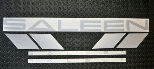 Silver 99-04 Saleen stripes  decals   OEM set new! free ship