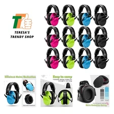 12 Pcs Kids noise reduction headphones Ear Protection Earmuffs for Kids Noise...