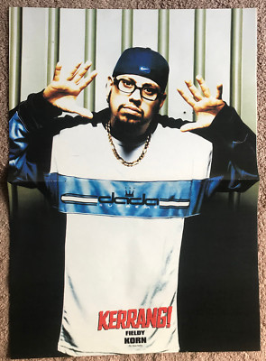 FIELDY / KORN - 1998 UK Magazine centrefold poster