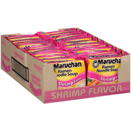 Maruchan Garnelen Geschmack Ramen Nudelsuppe, 3 Oz [24er Pack] - Bild 1 von 5
