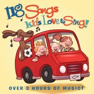 118 Songs Kids Love To Sing - Various Artists - CD - Brand New, Factory-Sealed