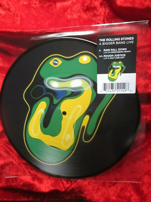 ROLLING STONES  A Bigger Bang Live  Rain fall down (2021) 10'' PICTURE DISC RSD