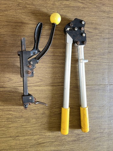 Crimper & Straffer Stahl Bandwerkzeug Set 1-1/4"" Band
