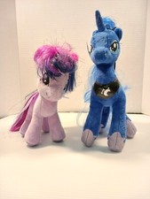 Ty My Little Pony PRINCESSES Luna Twilight Sparkle Lot of 2