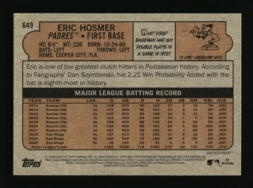 2021 Topps Heritage High Number - Pick Your Card #501-725 - Complete Your Set - Picture 280 of 394