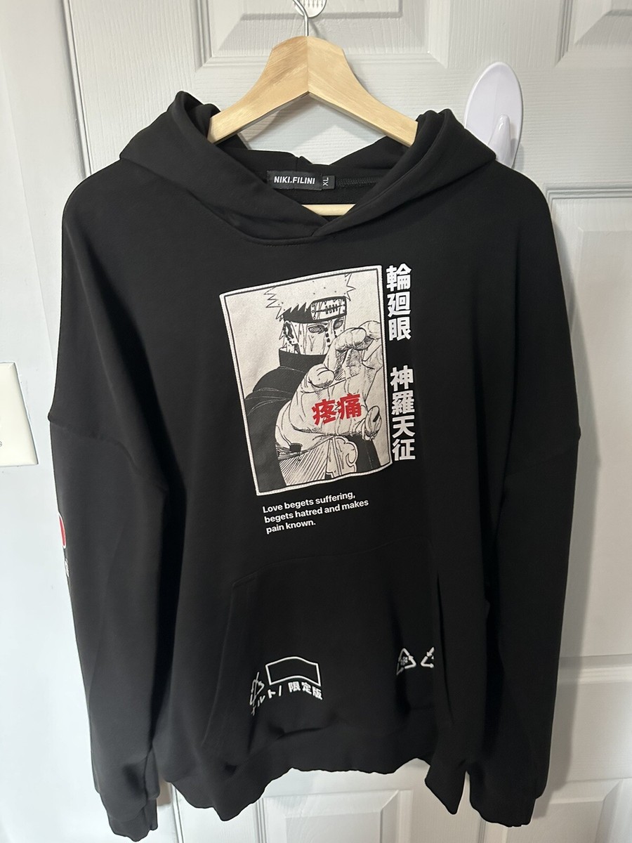 Nikifilini Limited Naruto Pain Hoodie Size XL | eBay
