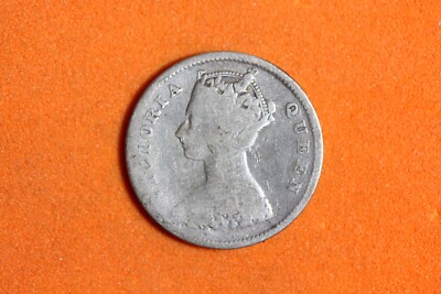1900 Hong Kong 10 Cents Silver Coin #M18943 | eBay