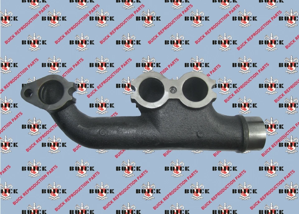 Buick 1936-1952 colector de escape sección trasera. 320 motores. Serie 60,70,80,90 Foto 2 de 2