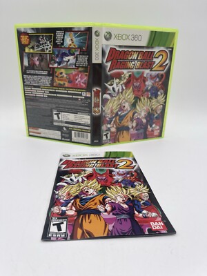 Dragon Ball Z Raging Blast (Xbox 360, 2010) Case Manual Only