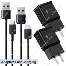 Adapter Fast Charger Type C With Phone Charging Cable For Samsung Galaxy Android