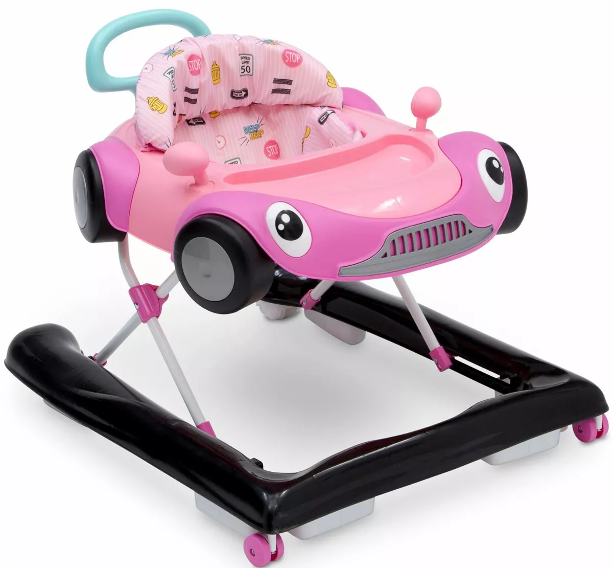 Girls car baby walker sale